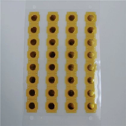 Strato a cupola in metallo per campanello